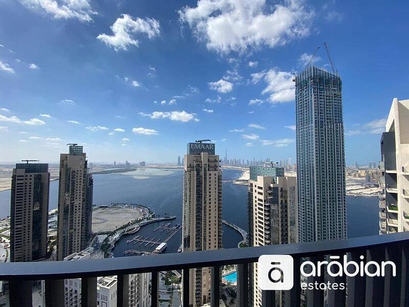 شقة في برج أفق الخور 1،أفق الخور،مرسى خور دبي 2 غرف 2800000 درهم - 8796004