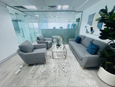 Office for Rent in Jumeirah Lake Towers (JLT), Dubai - FULLY FITTED | GRADE A| PARTITIONED | DMCC