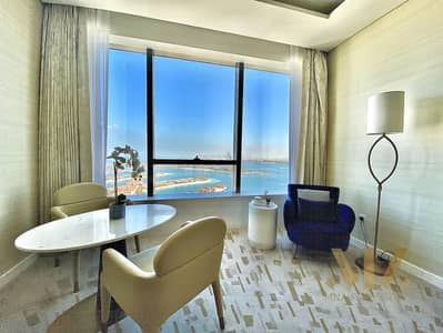 Studio for Rent in Palm Jumeirah, Dubai - Vacant Full Sea View Furnish Modern Design