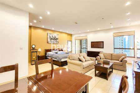 Studio for Sale in Jumeirah Beach Residence (JBR), Dubai - VOT | Furnished Studio | Upgraded kitchen