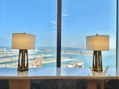 Studio for Rent in Palm Jumeirah, Dubai - Multiple Options Sea View Furnish High Floor