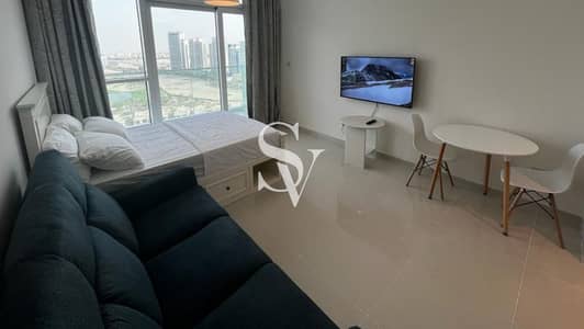 Studio for Rent in DAMAC Hills, Dubai - Golf View | Furnished | High Floor | Vacant