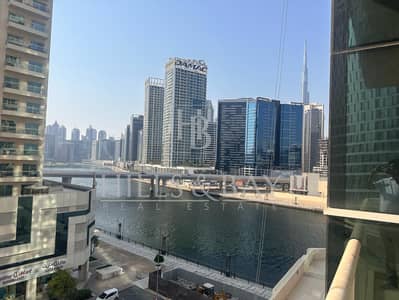 1 Bedroom Flat for Rent in Business Bay, Dubai - Full Furnished Partial Burj & Canal View
