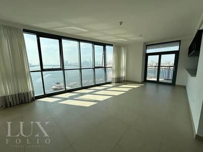 3 Bedroom Flat for Rent in Dubai Creek Harbour, Dubai - 3 bed + Maid | Burj View | Creek Specialist