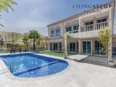 5 Bedroom Villa for Rent in Jumeirah Village Triangle (JVT), Dubai - Modern Corner Villa | Private Pool | Vacant