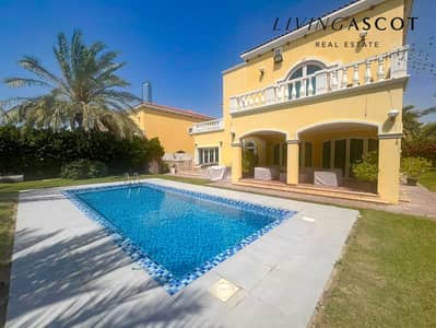 5 Bedroom Villa for Rent in Jumeirah Park, Dubai - Vastu | Massive Plot | Single Row | Pool