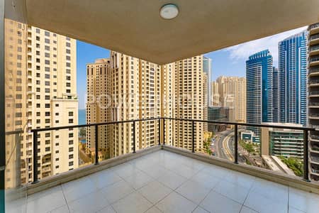 2 Bedroom Flat for Rent in Dubai Marina, Dubai - Vacant | Unfurnished Apartment | High Floor