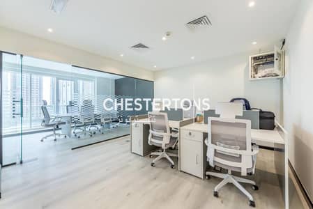 Office for Sale in Jumeirah Lake Towers (JLT), Dubai - Vacant Fitted & Fully, Furnished Office Space,