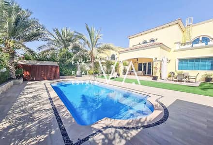 4 Bedroom Villa for Rent in Jumeirah Park, Dubai - Vacant | Unfurnished | Corner Villa