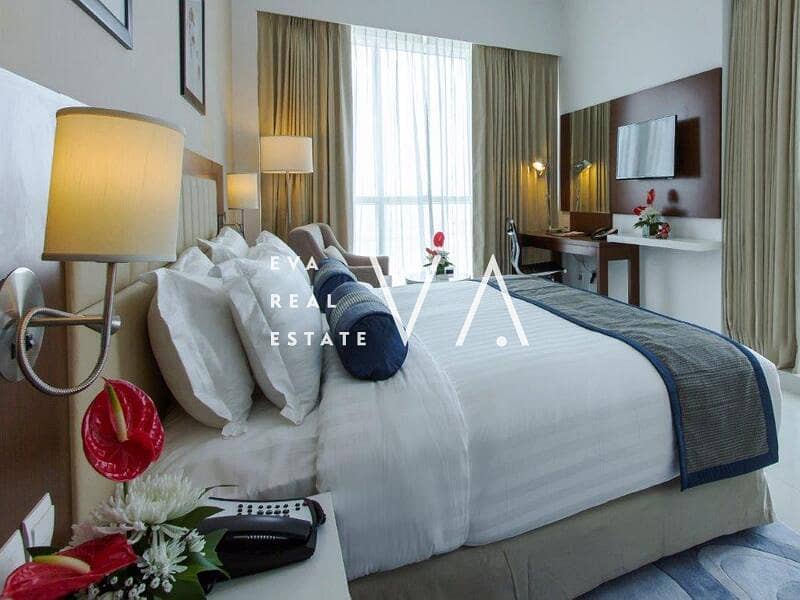 位于迪拜体育城，法克尔丁特雷潘套房酒店 1 卧室的酒店式公寓 85000 AED - 8662806