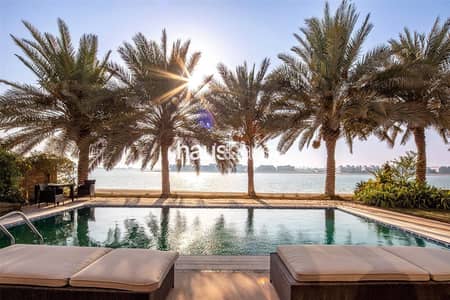6 Bedroom Villa for Rent in Palm Jumeirah, Dubai - Upgraded! End of Frond | Cinema | Fully Furnished