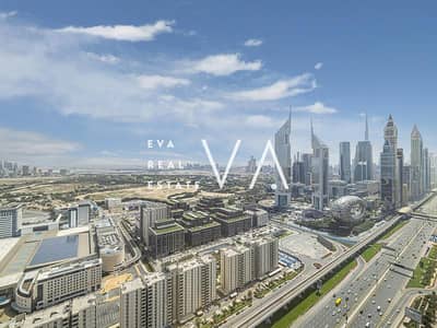 3 Bedroom Apartment for Rent in Sheikh Zayed Road, Dubai - Vacant | Unfurnished | 4 Cheques | High Floor