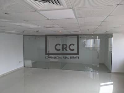 Office for Rent in Jumeirah Lake Towers (JLT), Dubai - Fiited Partitioned Office | Close to Metro