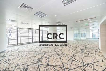 Office for Rent in Corniche Road, Abu Dhabi - FITTED OFFICE | HIGH FLOOR W/ STUNNING VIEW