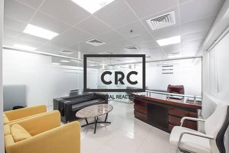 Office for Rent in Jumeirah Lake Towers (JLT), Dubai - 1359 sqft | Metro Access | Lake View | Unfurnished Office