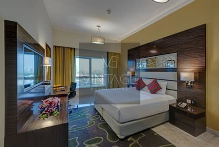 1 Bedroom Hotel Apartment for Rent in Dubai Production City (IMPZ), Dubai - Ghaya Grand Hotel Dubai- One Bedroom 2. jpg