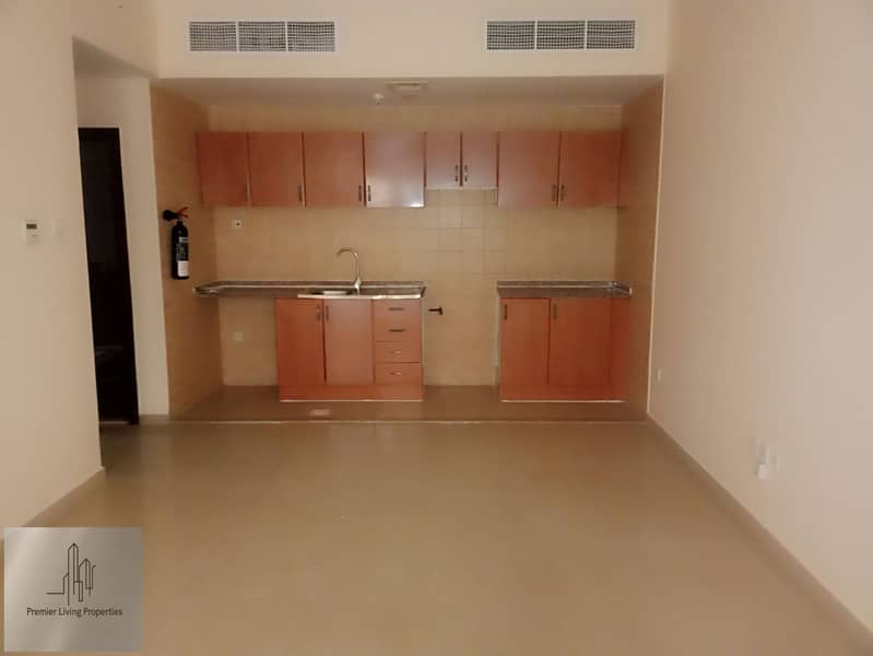 Spacious studio|New/Family building | Available for rent in al qasimia just in 20k.