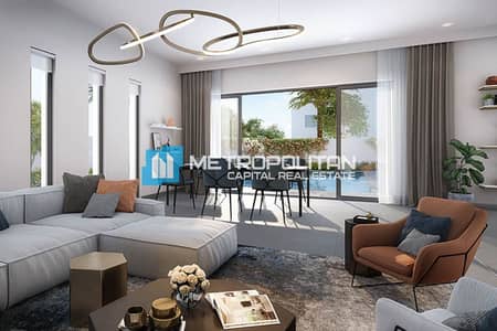 4 Bedroom Villa for Sale in Yas Island, Abu Dhabi - Single Row | Corner Villa | Huge Layout