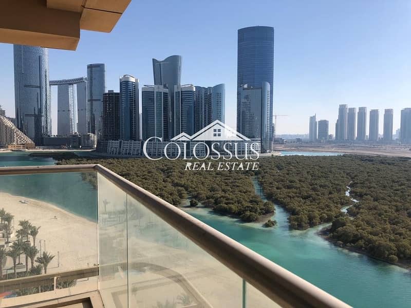 Full Sea View | Brand New 5 BR Penthouse in Al Qurm View