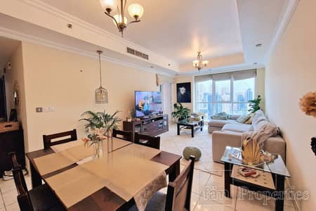 2 Bedroom Flat for Rent in Jumeirah Lake Towers (JLT), Dubai - Furnished |SZR View | Near Metro | From 26th April