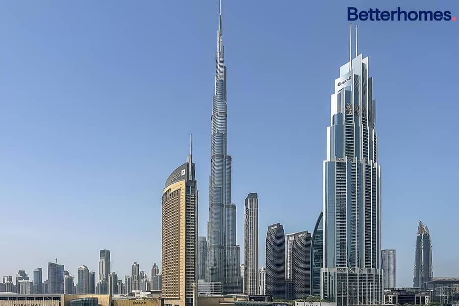Burj Khalifa View | Vacant | Large Layout