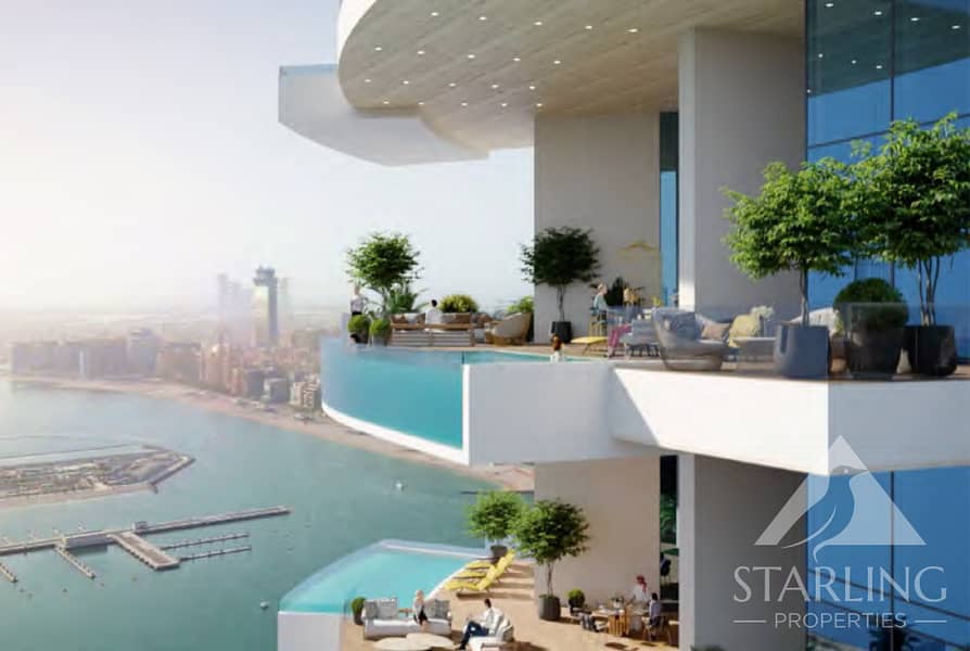 位于迪拜码头，卡瓦利大厦 3 卧室的公寓 14800000 AED - 8801251
