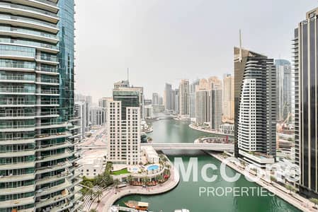 2 Bedroom Apartment for Sale in Dubai Marina, Dubai - Vacant | Fully Upgraded | + Maids | High Floor