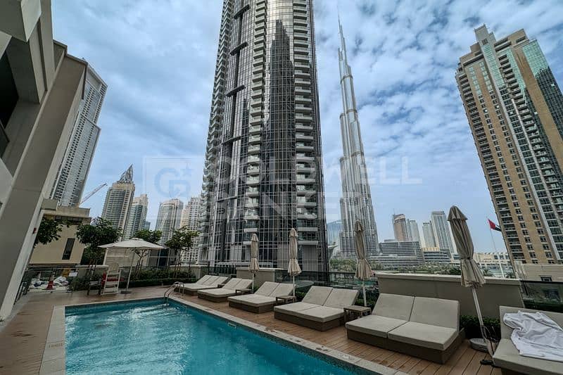 شقة في آكت ون،آكت ون | آكت تو،منطقة دار الأوبرا،وسط مدينة دبي 1 غرفة 125000 درهم - 8801978