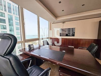 Office for Rent in Corniche Road, Abu Dhabi - Impressive Office Space | Prime Location |  Prestigious Corniche Area