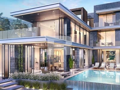7 Bedroom Villa for Sale in DAMAC Lagoons, Dubai - Lagoon View | Magnificent 7-BR With Basement