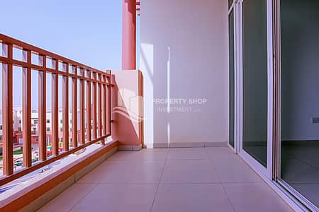 شقة 2 غرفة نوم للبيع في الغدیر، أبوظبي - 2-bedroom-apartment-abu-dhabi-alghadeer-sabil-balcony-1. JPG