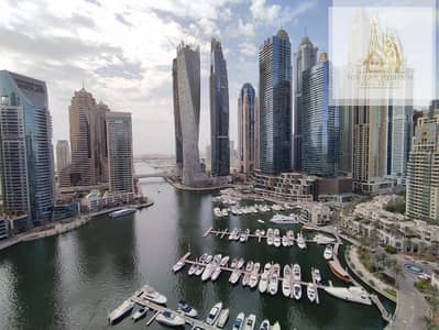 3 Bedroom Apartment for Rent in Dubai Marina, Dubai - CHILLER FREE | UNFURNISHED | SEA VIEW | MAIDS ROOM