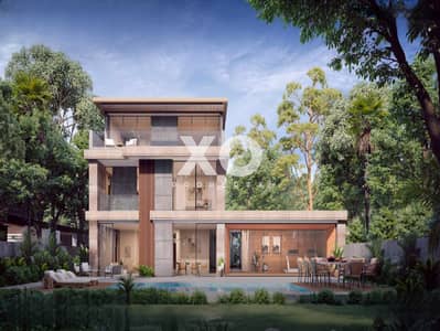 5 Bedroom Villa for Sale in Tilal Al Ghaf, Dubai - Haven Type B | Single Row | Fused | Huge Plot