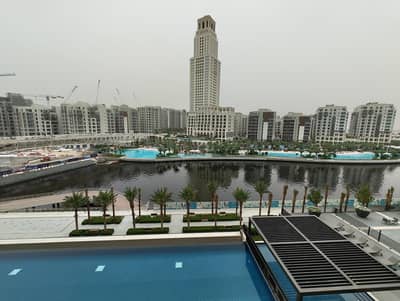2 Bedroom Apartment for Rent in Dubai Creek Harbour, Dubai - Beach And Canal Views | Low Floor | Huge Balcony