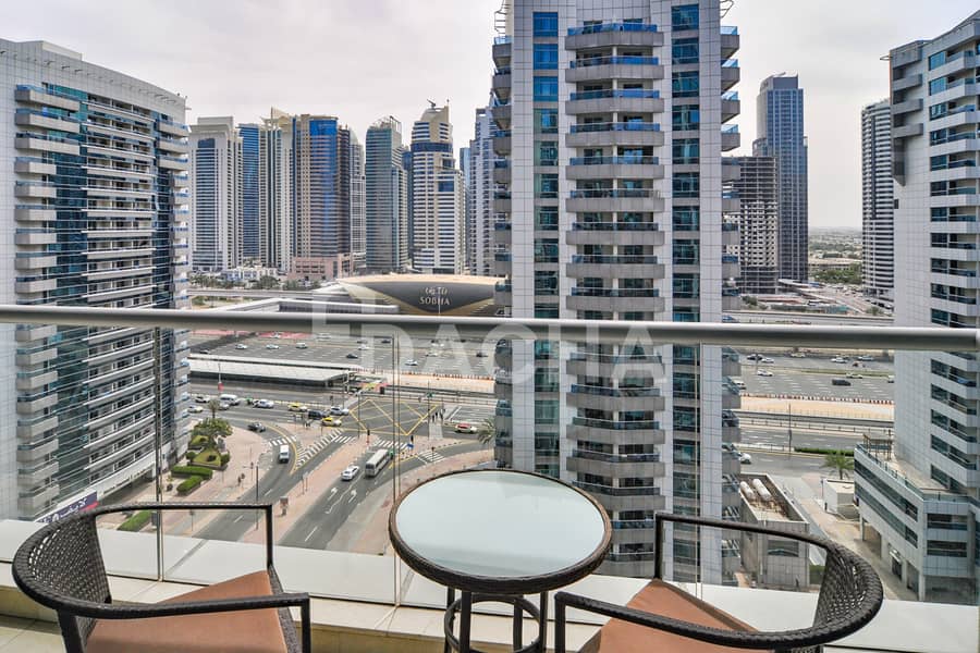 位于迪拜码头，三叉戟海湾大楼 1 卧室的公寓 114000 AED - 8764676