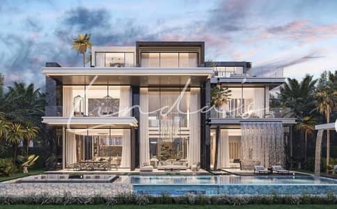 6 Bedroom Villa for Sale in DAMAC Lagoons, Dubai - 10000 sqft |Private Cinema |Gym |Pvt pool| Lagoon