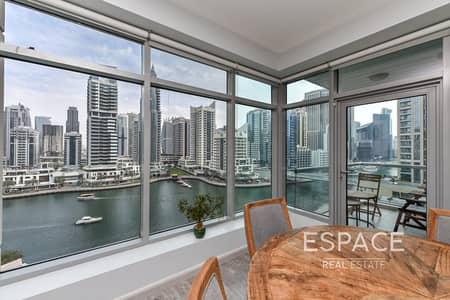 2 Bedroom Flat for Sale in Dubai Marina, Dubai - Marina View | EMAAR | Water Level | Rare
