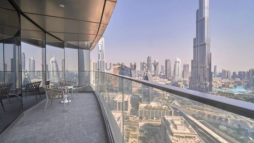High Floor | Furnished | Burj Khalifa View