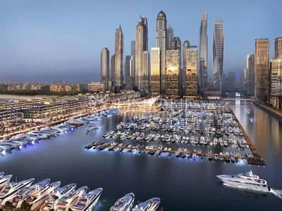 2 Bedroom Flat for Sale in Dubai Harbour, Dubai - Full Marina View | Private Beach |  2 Yrs PHPP