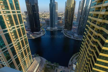 2 Bedroom Flat for Rent in Jumeirah Lake Towers (JLT), Dubai - Lake View | High Floor | Prime Location | Vacant
