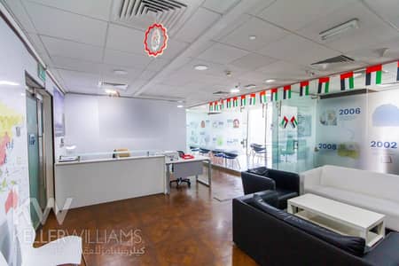 Office for Rent in Business Bay, Dubai - Spacious Office Space | Partitioned | Close to Metro