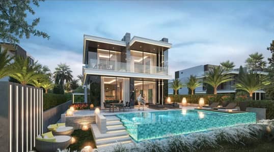 4 Bedroom Townhouse for Sale in DAMAC Lagoons, Dubai - Luxury Townhouse with Pool | Near Lagoon | Handover in Q4/2026