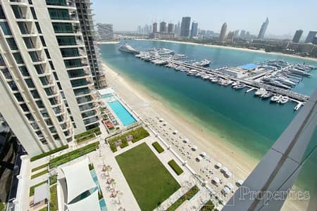 1 Bedroom Flat for Rent in Dubai Harbour, Dubai - Vista | Palm&Sea View | Fully furnished by Emaar