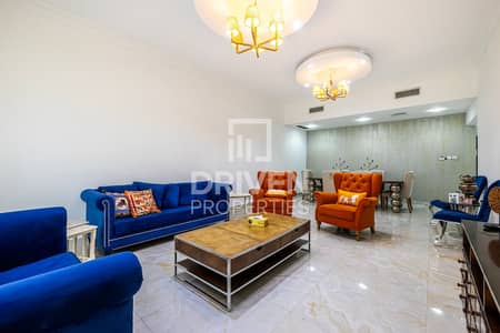 2 Bedroom Flat for Rent in Dubai Festival City, Dubai - Furnished | Huge with Maids Room | Courtyard