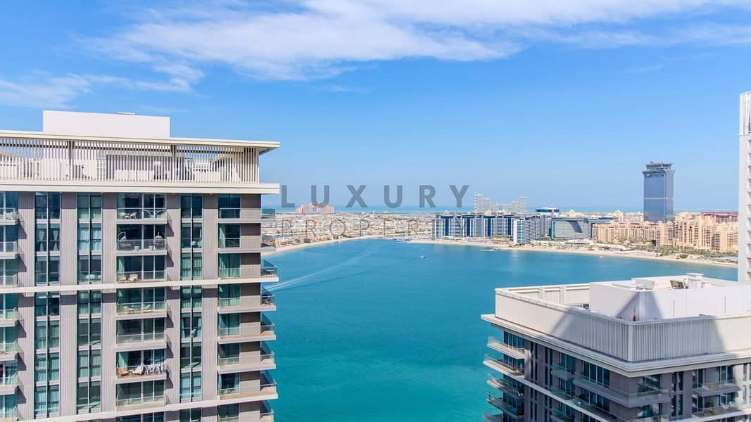 位于迪拜港，艾玛尔海滨社区，滨海景观公寓，滨海景观2号大厦 1 卧室的公寓 155000 AED - 8736060