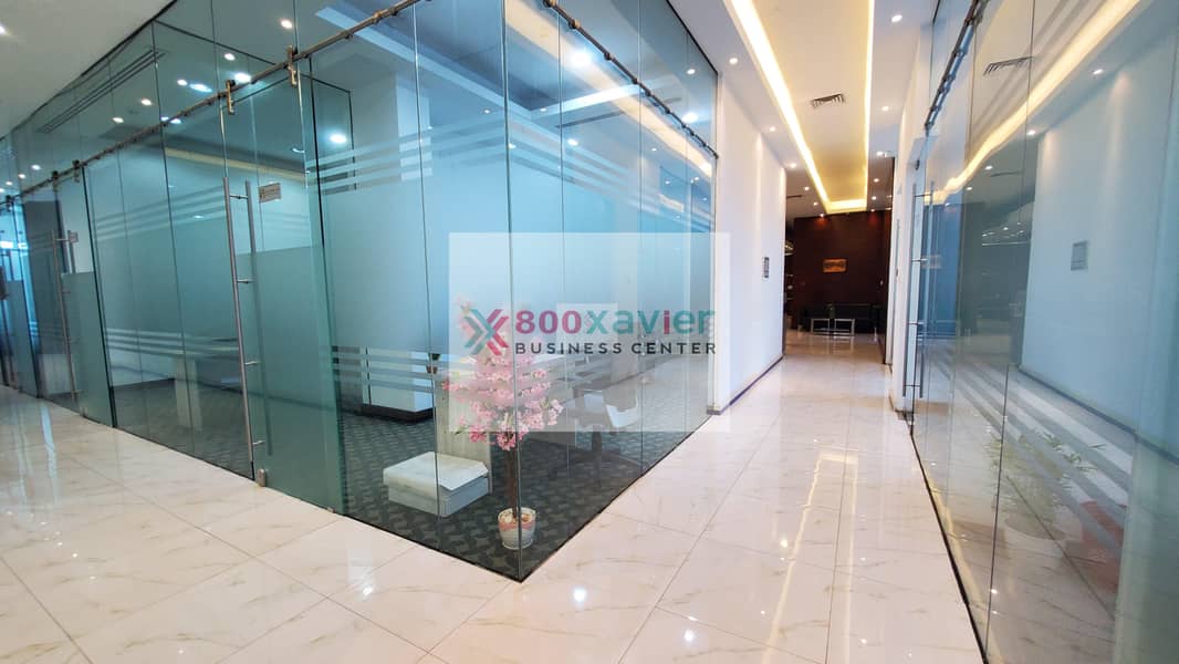 Ready To Move Luxurious Office  || Flexi Desk Available on Sheikh Zayed Road || Executive Floor.