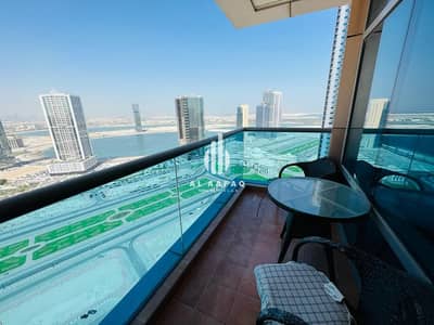 2 Bedroom Flat for Rent in Al Khan, Sharjah - Spacious 2 BHK,Master bedroom,Chiller free,Parking free,Maidroom,Gym&Pool free