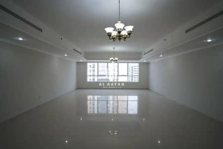 4 Bedroom Apartment for Rent in Al Khan, Sharjah - Spacious 4bhk | Chiller Free | Master Bedroom | Parking free | Maids Room | Store Room