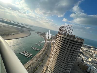 2 Bedroom Apartment for Rent in Al Khan, Sharjah - Spacious 2bhk | Parking free | Corniche View | Both Master Bedrooms | Balcony Built In Wardrobes