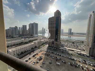 2 Bedroom Flat for Rent in Al Khan, Sharjah - Brand New 2BHK | Both Master Bedrooms | Corniche View | Parking free | Wardrobes | Bright kitchen | Balcony